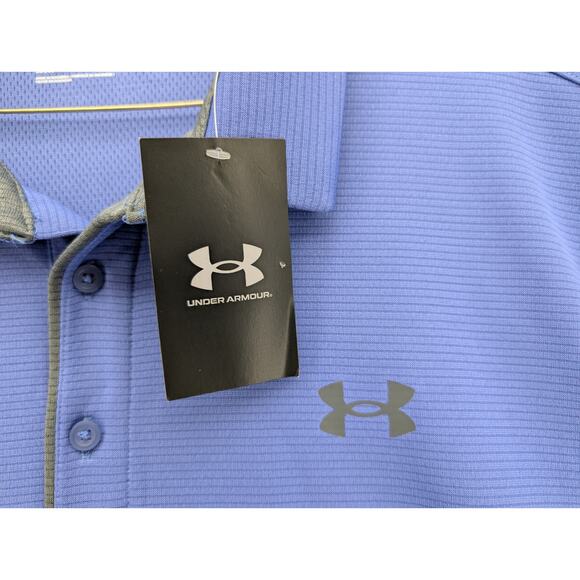 NWT Under Armour Men's UA Tech Polo in Starlight size 2XL - Picture 4 of 7